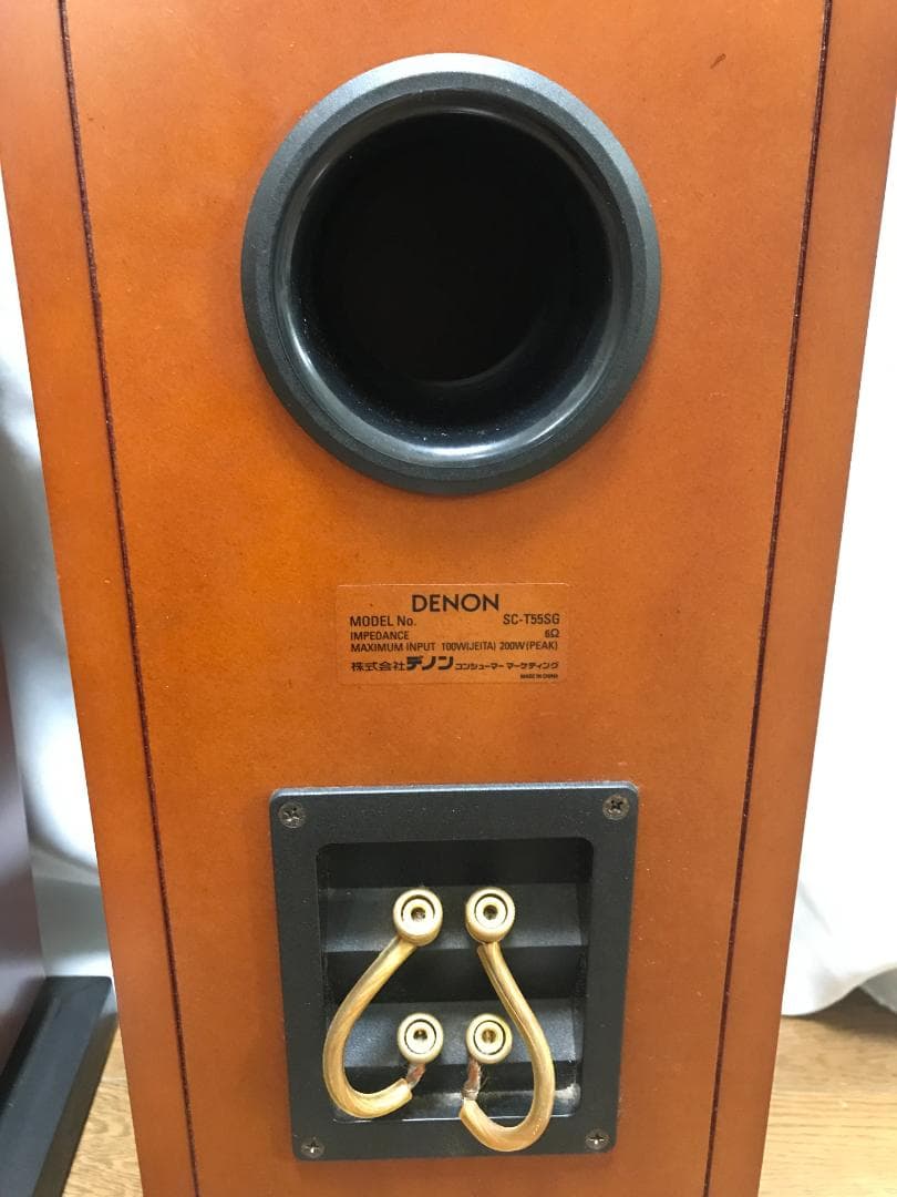 DENON SC-T55SG トールボーイ型スピーカー M108【2】
