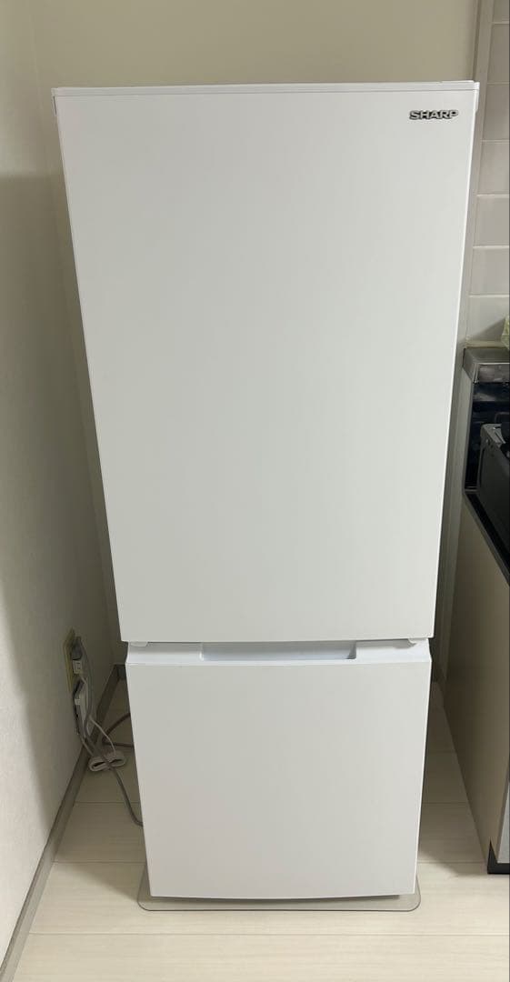 【極美品】SHARPホワイト 2ドア冷蔵庫