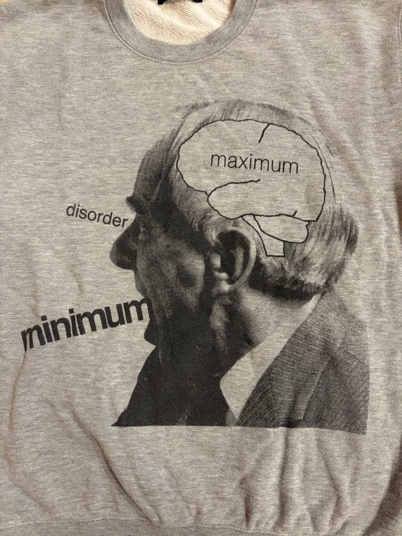 UNDERCOVERmaximum disorder minimumスウェット