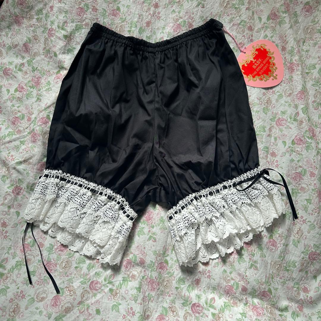 babythestarshinesbrightパンツ 黒