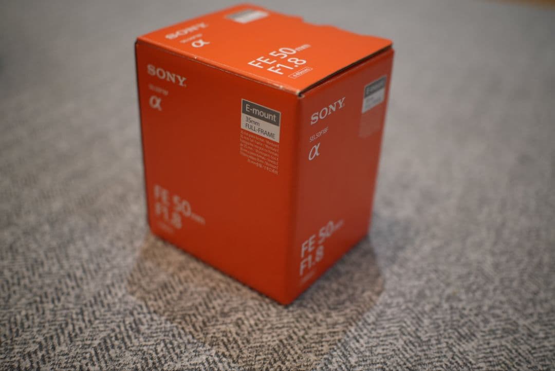 レンズ(単焦点) SONY SEL50F18F FE 50mm F1.8