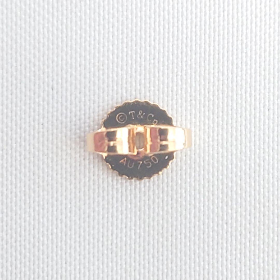 【美品】 ティファニー ダブル ラビングハート ピアス 片耳用 5620