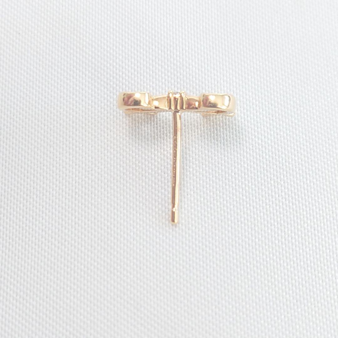 【美品】 ティファニー ダブル ラビングハート ピアス 片耳用 5620