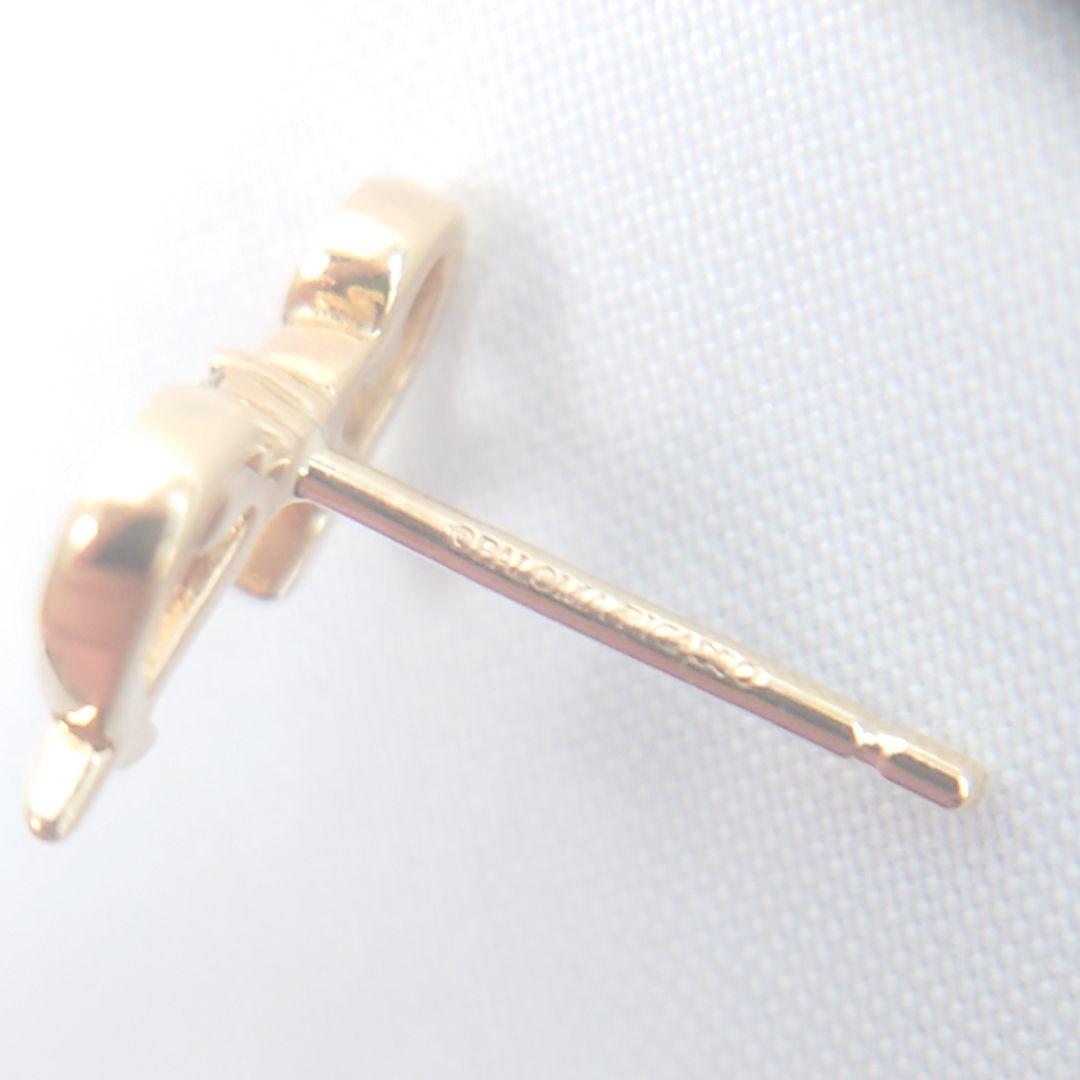 【美品】 ティファニー ダブル ラビングハート ピアス 片耳用 5620