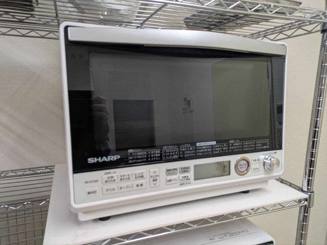 【ジャンク品】シャープ 過熱水蒸気オーブンレンジ 31L RE-S1000-W