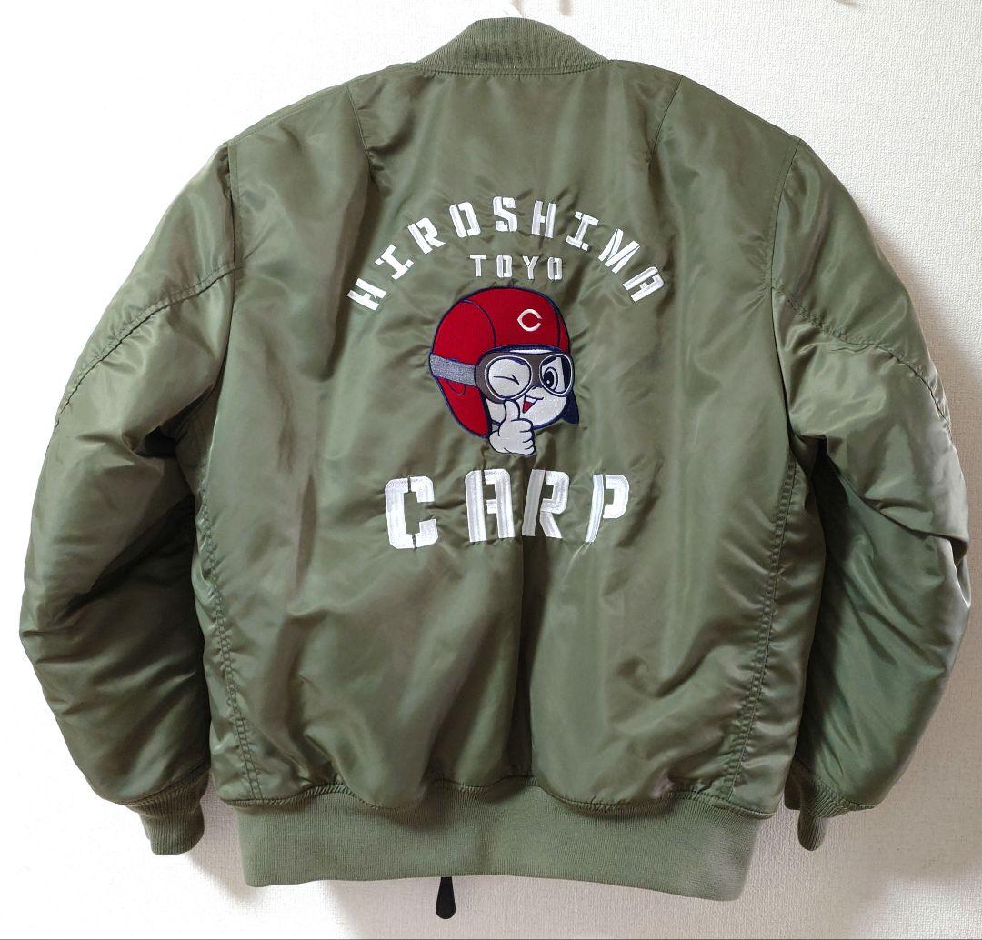 は*ん様 広島東洋カープ　2025年 限定 MA-1 XLサイズ