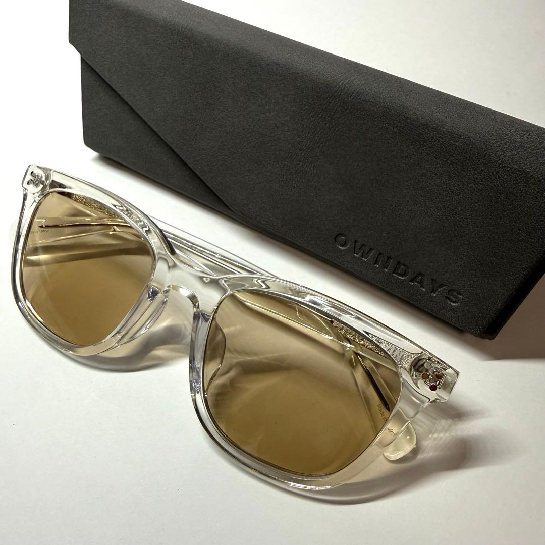 owndays SUN 木村拓哉 サングラス クリアフレーム 新品未使用