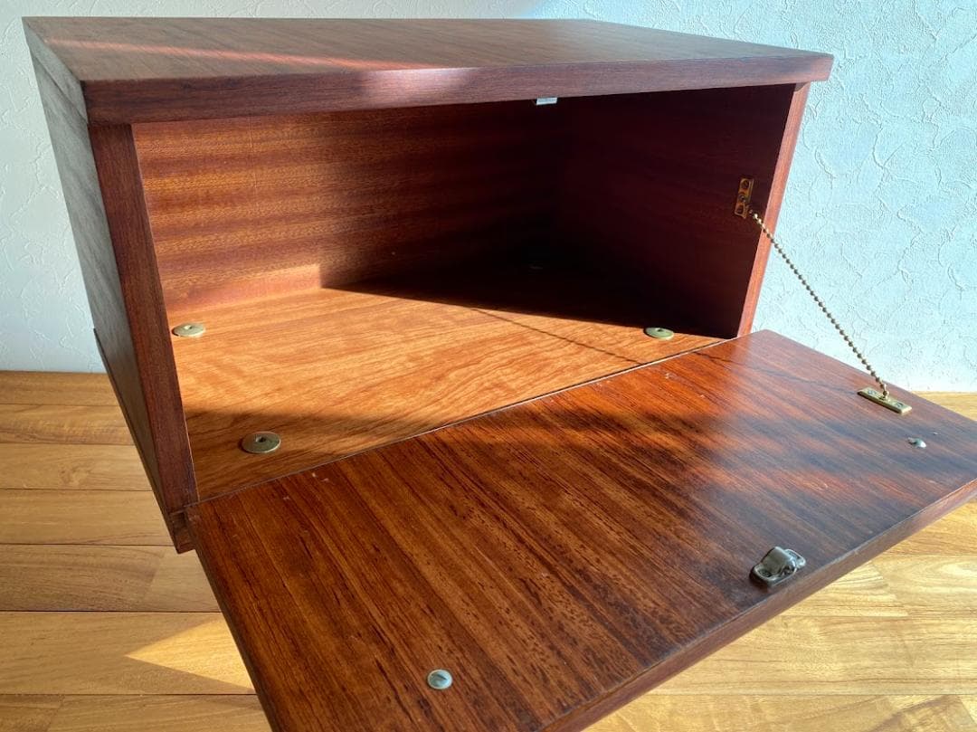 1960~70s ヴィンテージ 小型ナイトテーブル チェスト キャビネット