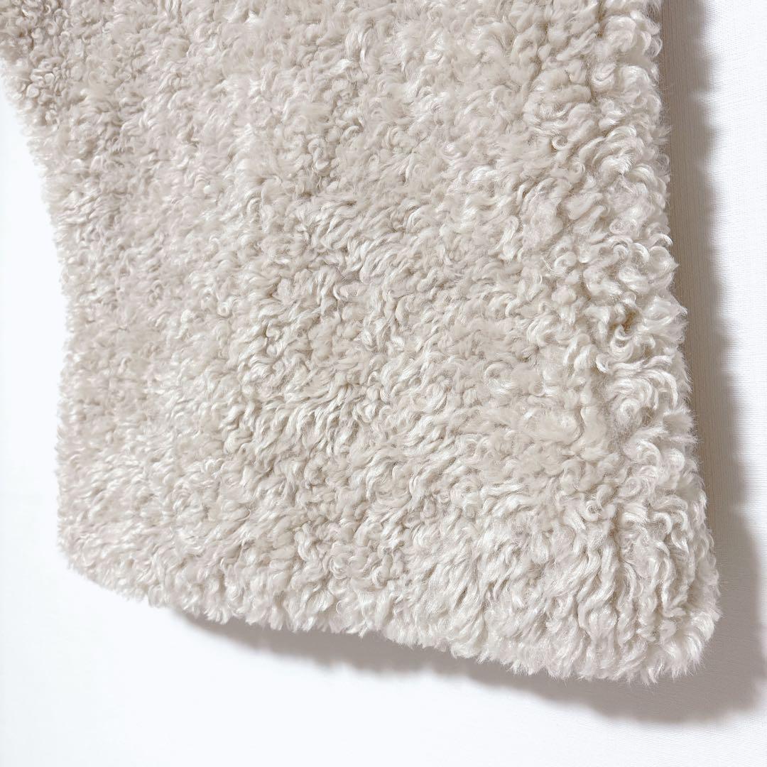 ☆新品同様☆SONO ソノ ファーベスト ショート丈 ポケット付 韓国製 【F】