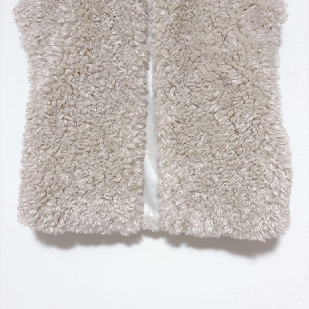 ☆新品同様☆SONO ソノ ファーベスト ショート丈 ポケット付 韓国製 【F】