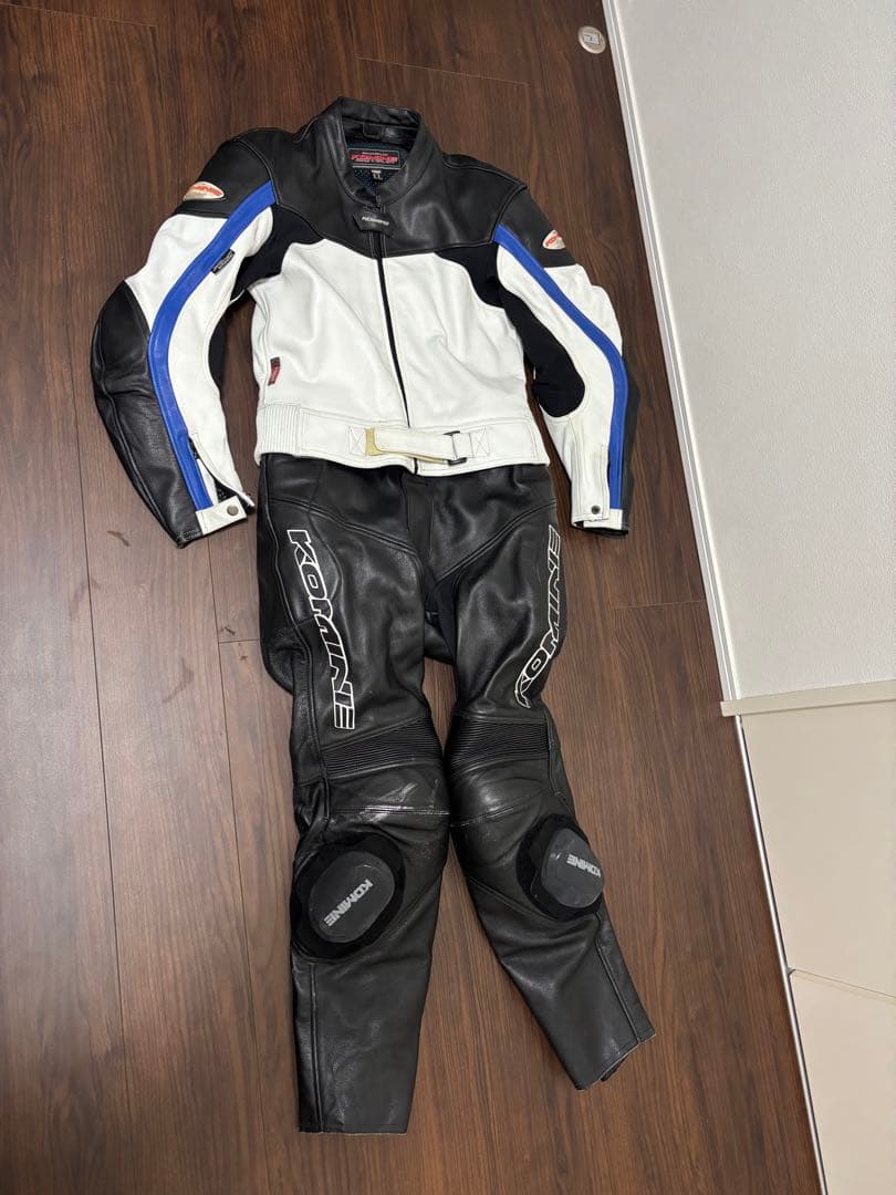 KOMINE レーシングツナギ MFJ公認　LL サイズ165〜175cm推奨