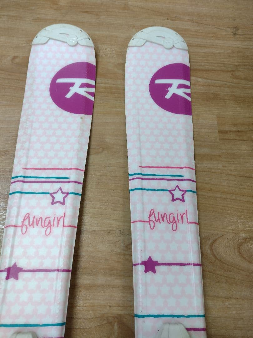 スキー板120cm＆ブーツ22cm ２点セット