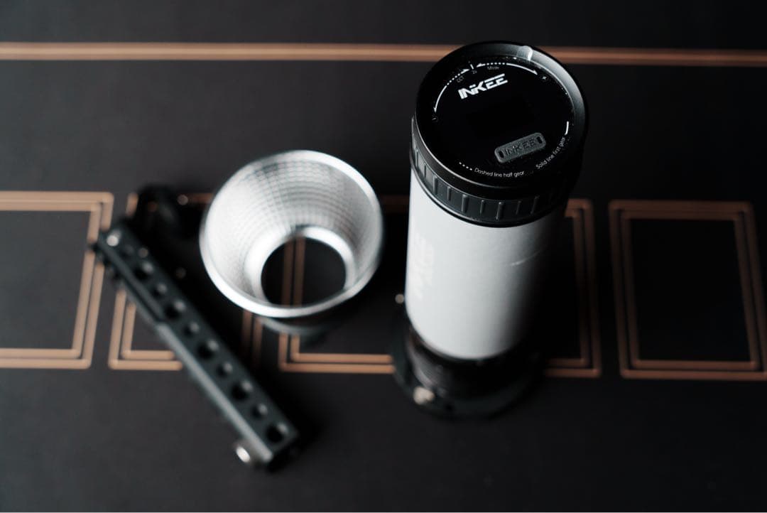 INKEE GLOD CROW GC60 バイカラー 充電式 LEDビデオライト