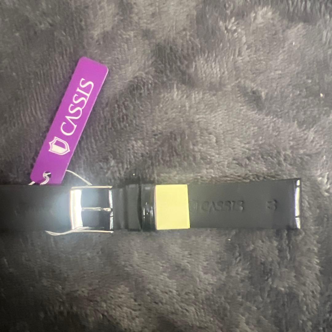 CASSIS ワニ革　時計バンド 裏面防水 19mm