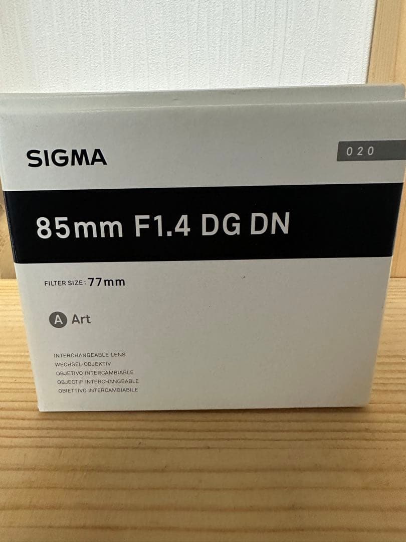 SIGMA 85mm F1.4 DG DN Art レンズ