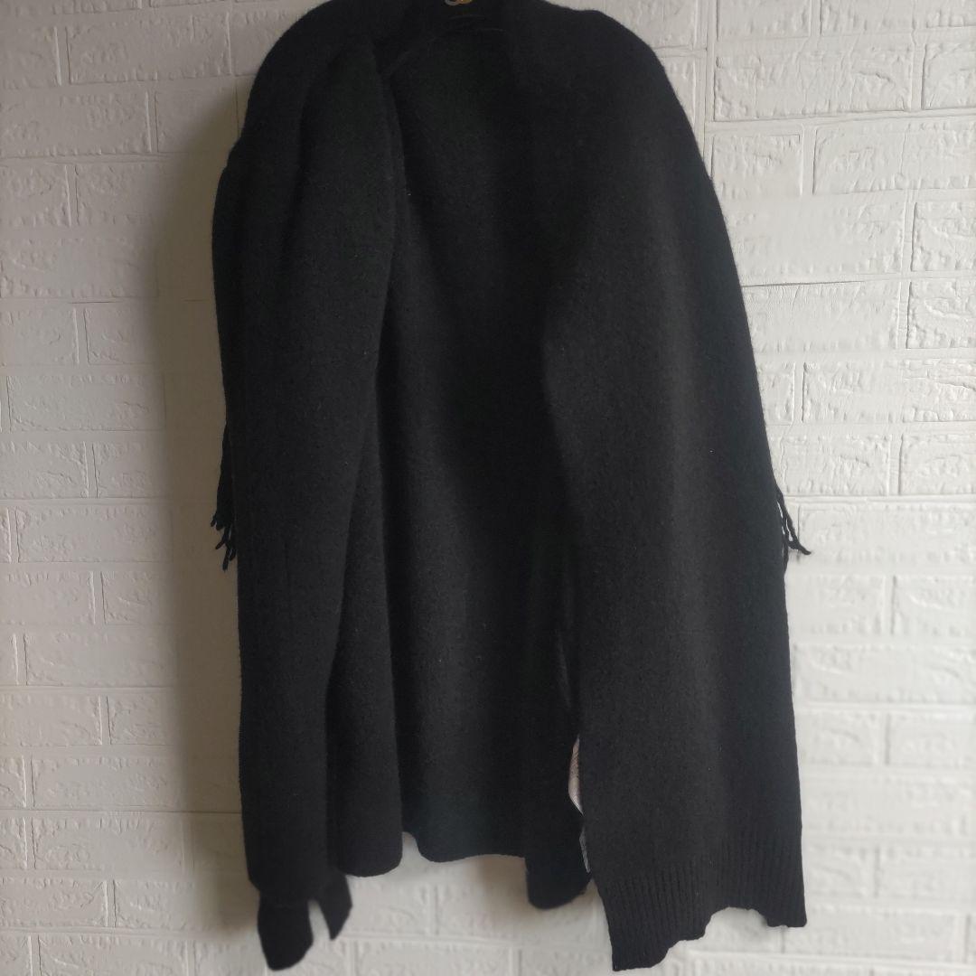 専用✨DIESEL　ディーゼル 　ロングフリンジ ジップアップ オーバーコート