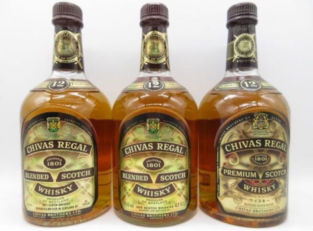 シーバスリーガル12年 　未開栓　18本　古酒　旧ボトル　ウイスキー