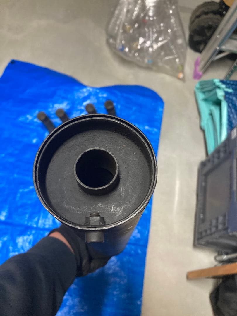 ゼファー750 ショート管