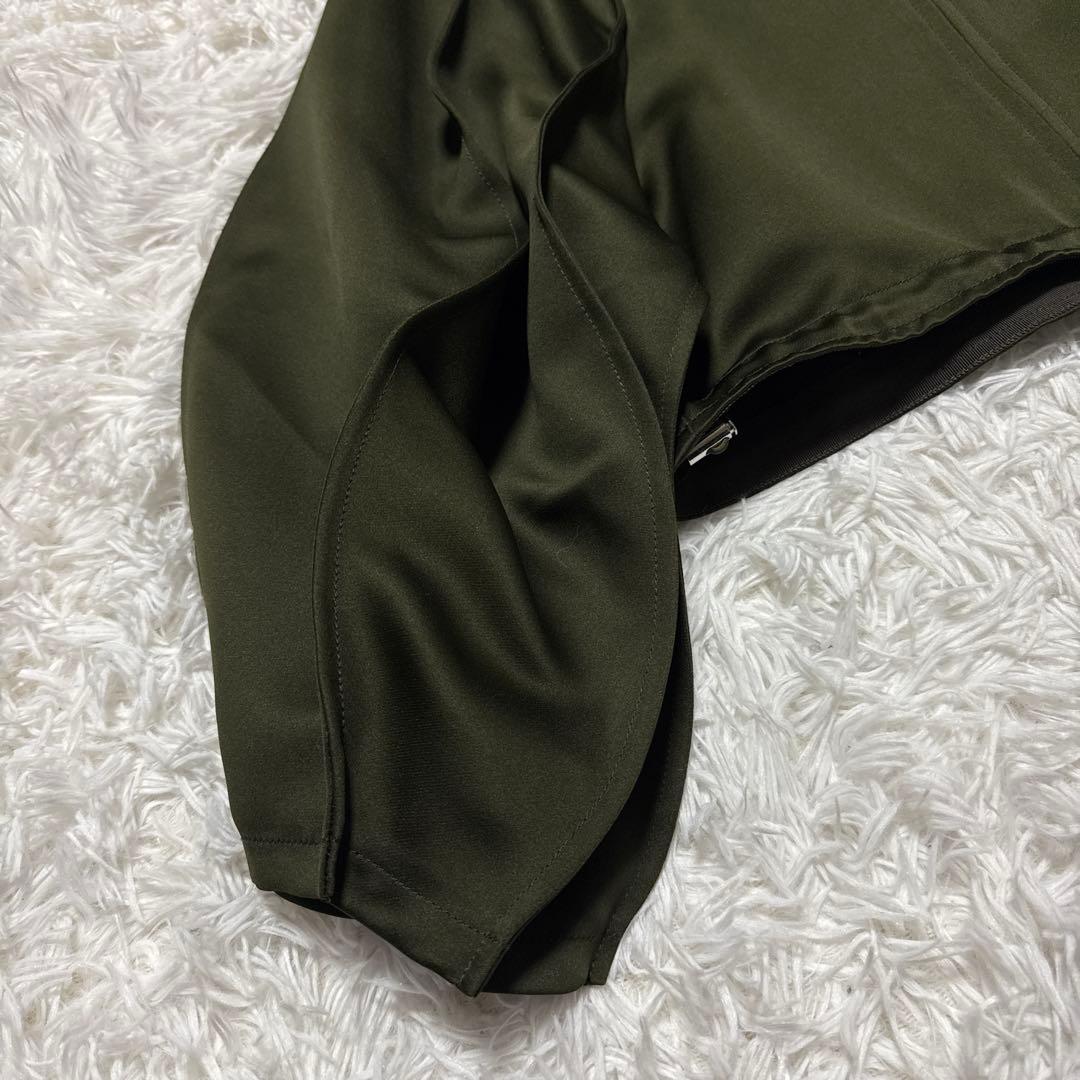 美品☆ UN3D.　アウトシームショートブルゾン カーキ