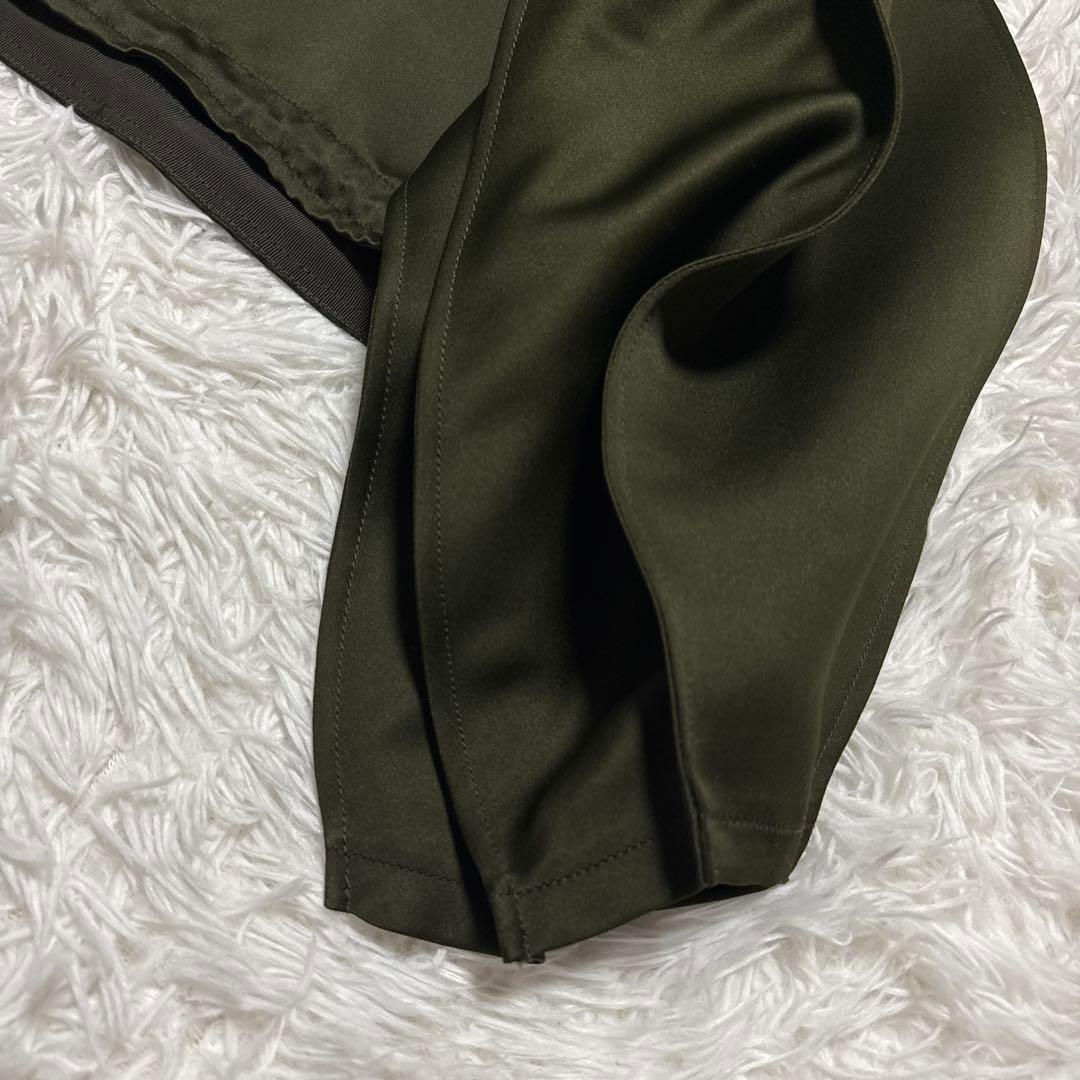 美品☆ UN3D.　アウトシームショートブルゾン カーキ