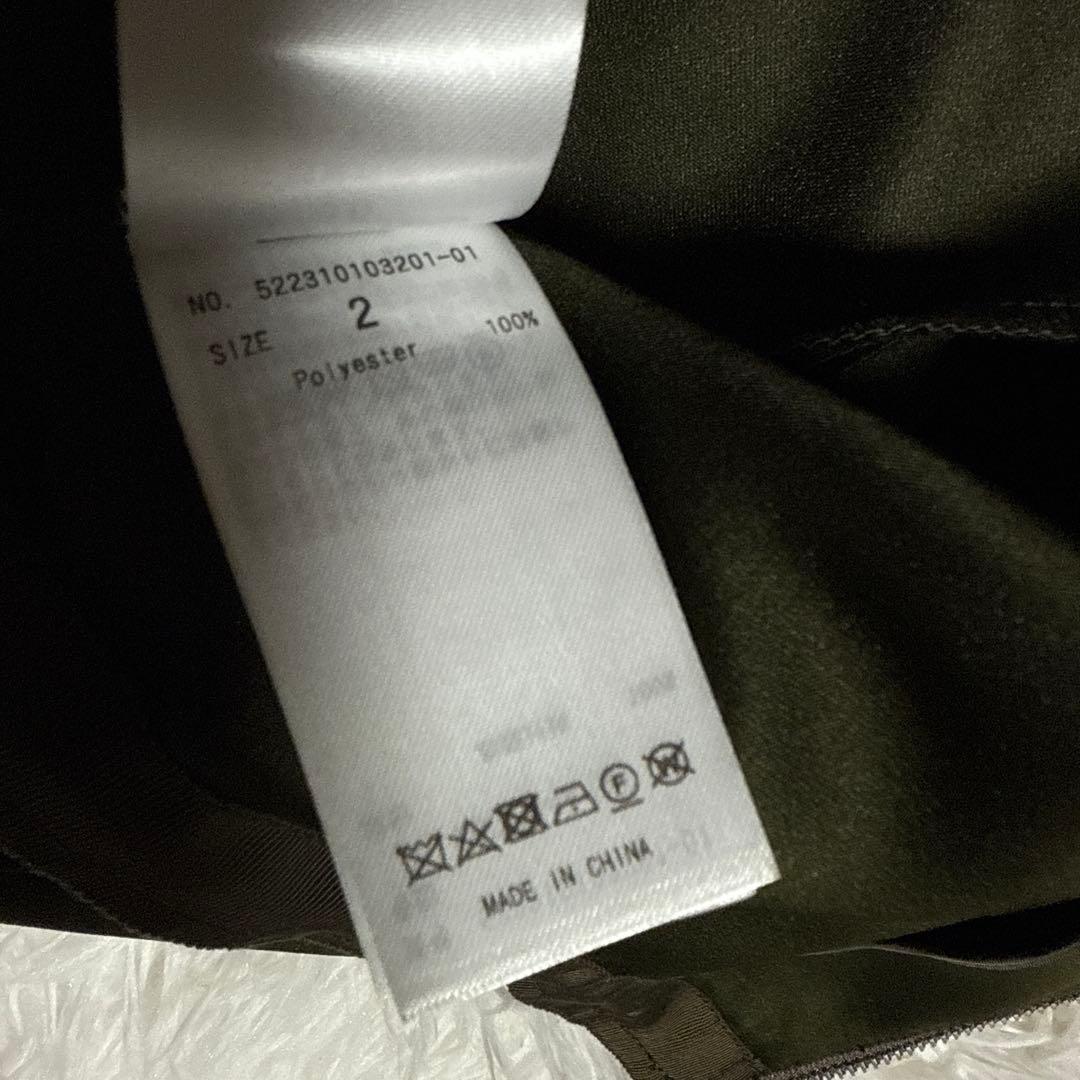 美品☆ UN3D.　アウトシームショートブルゾン カーキ