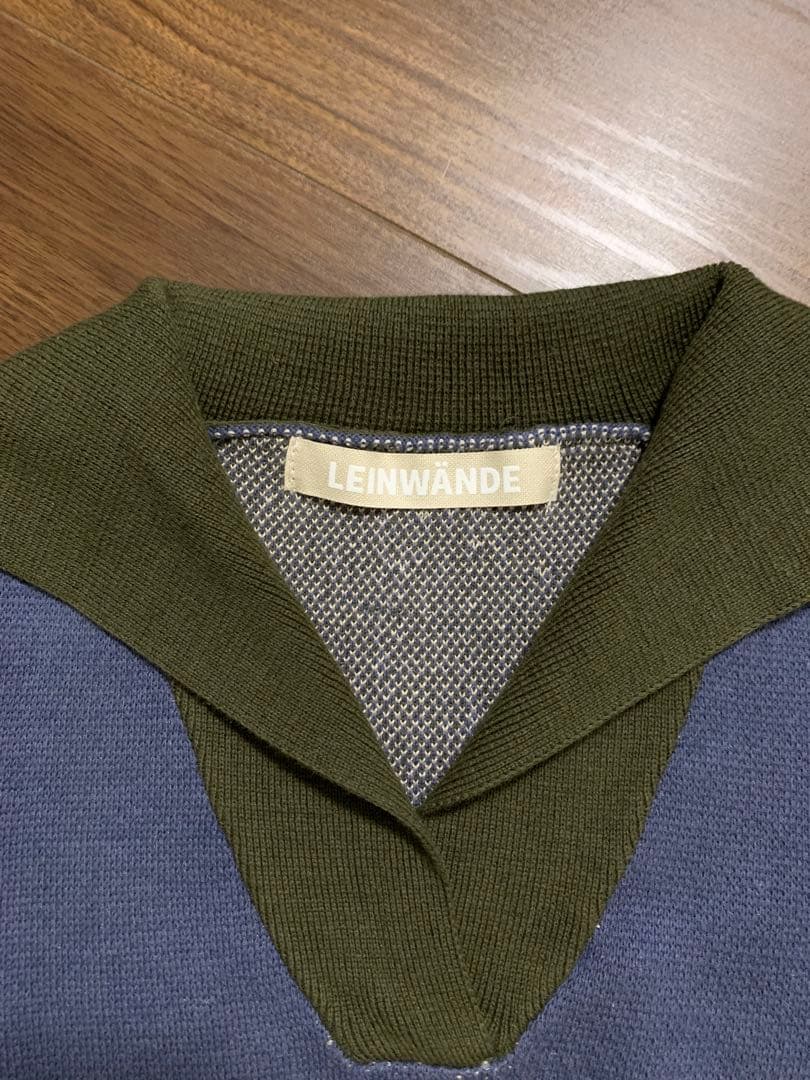 【LEINWANDE】 Landscape Jacquard Polo