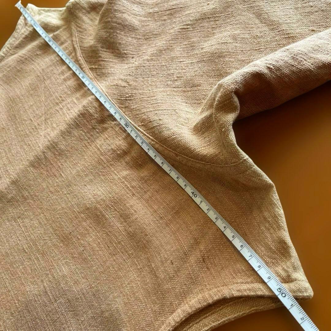 うさとの服 麻綿 エンジェルチュニック 草木染め usaato ウサト