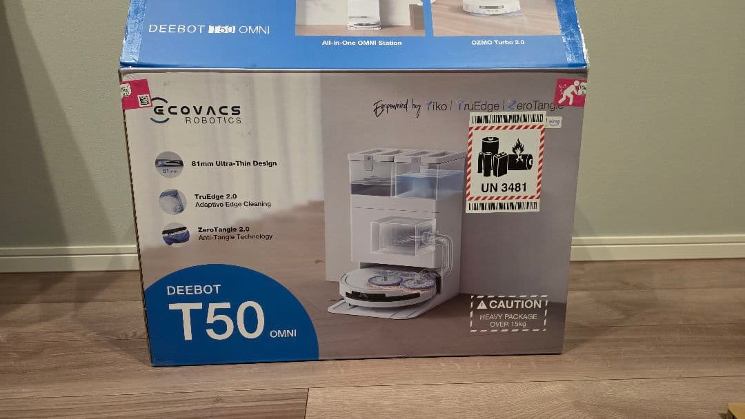 ロボット掃除機 ECOVACS DEEBOT T50 OMNI