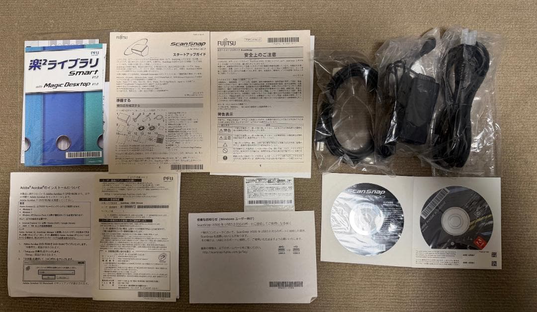 ★【完動品】富士通ScanSnap/ix500/（梱包箱付）スキャン回数156回