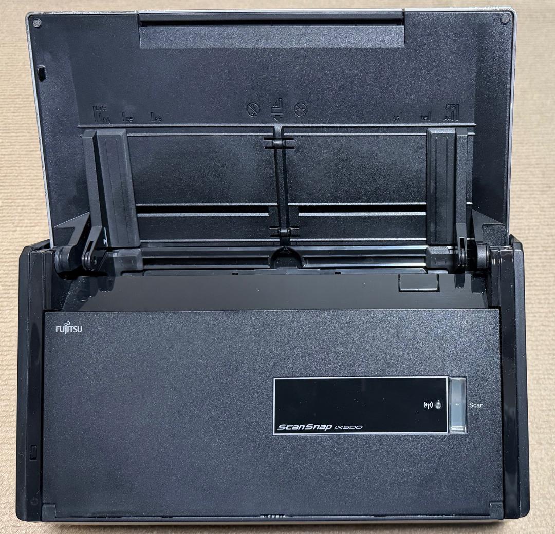 ★【完動品】富士通ScanSnap/ix500/（梱包箱付）スキャン回数156回