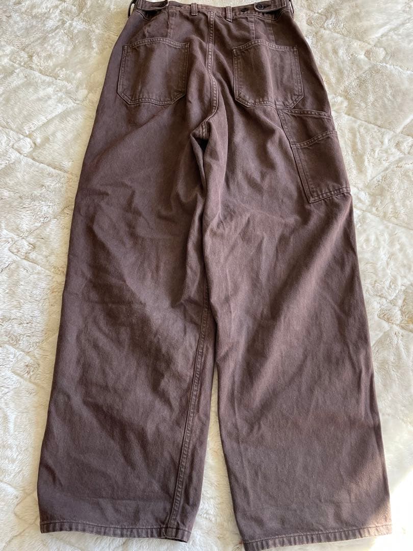 SHISHIKUI シシクイ Painter pants / BROWN 34