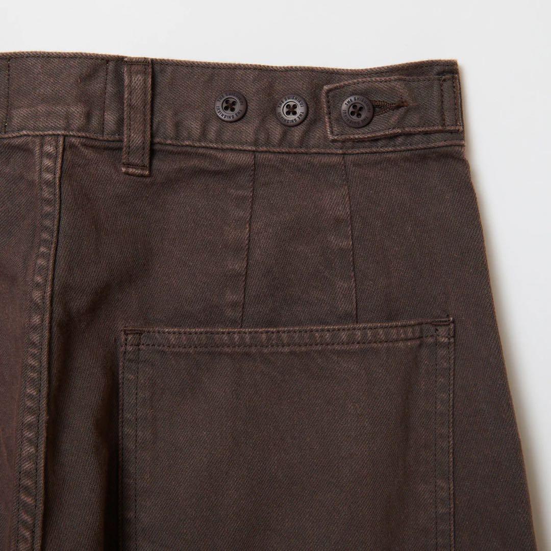 SHISHIKUI シシクイ Painter pants / BROWN 34