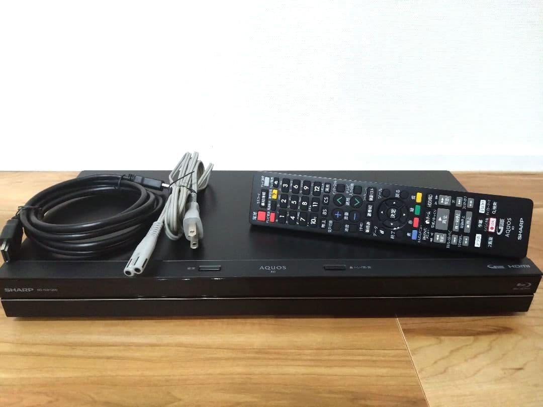 SHARP AQUOS BD-NW1200【1TB 2番組同時録画】