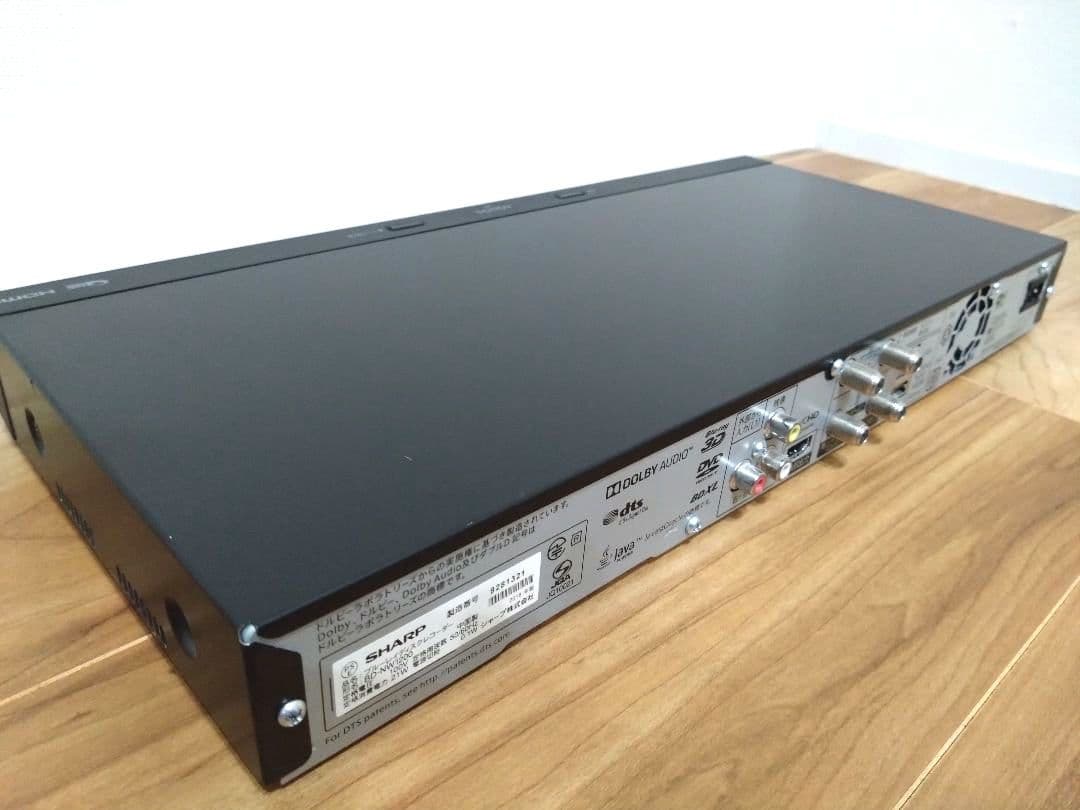 SHARP AQUOS BD-NW1200【1TB 2番組同時録画】