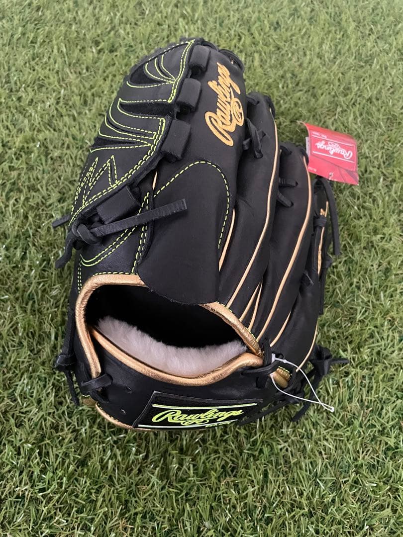 新品　Rawlings 軟式 HOH Wizard #01 投手用 左投用　黒