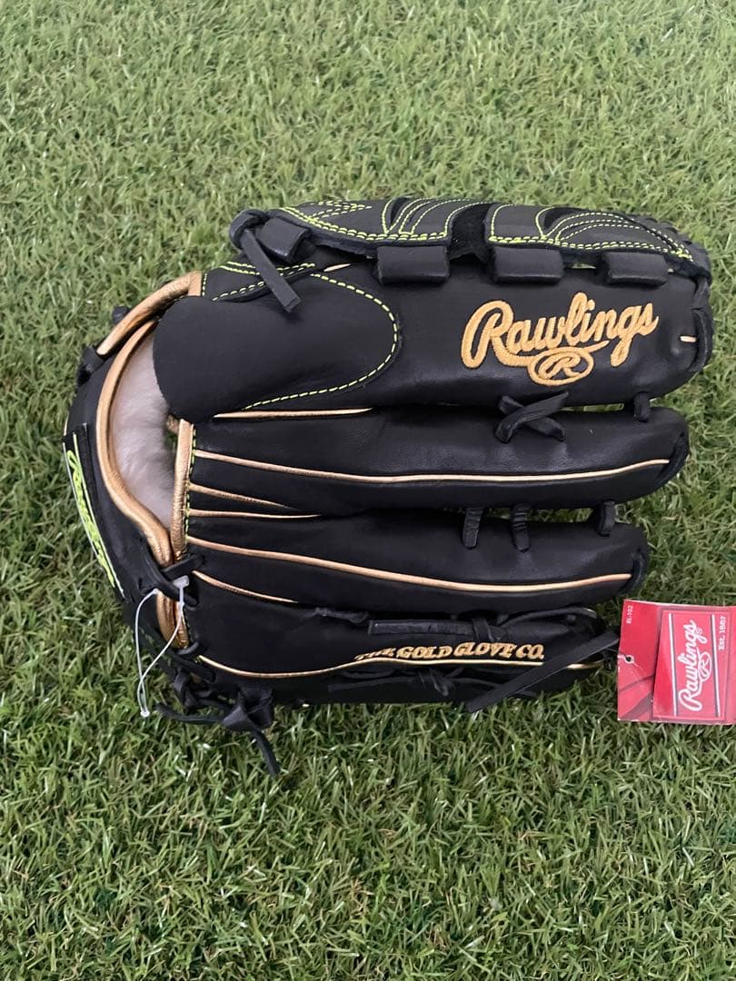 新品　Rawlings 軟式 HOH Wizard #01 投手用 左投用　黒