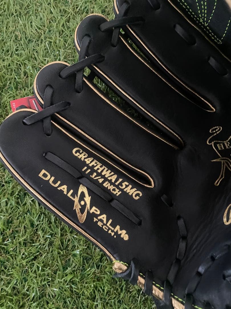 新品　Rawlings 軟式 HOH Wizard #01 投手用 左投用　黒