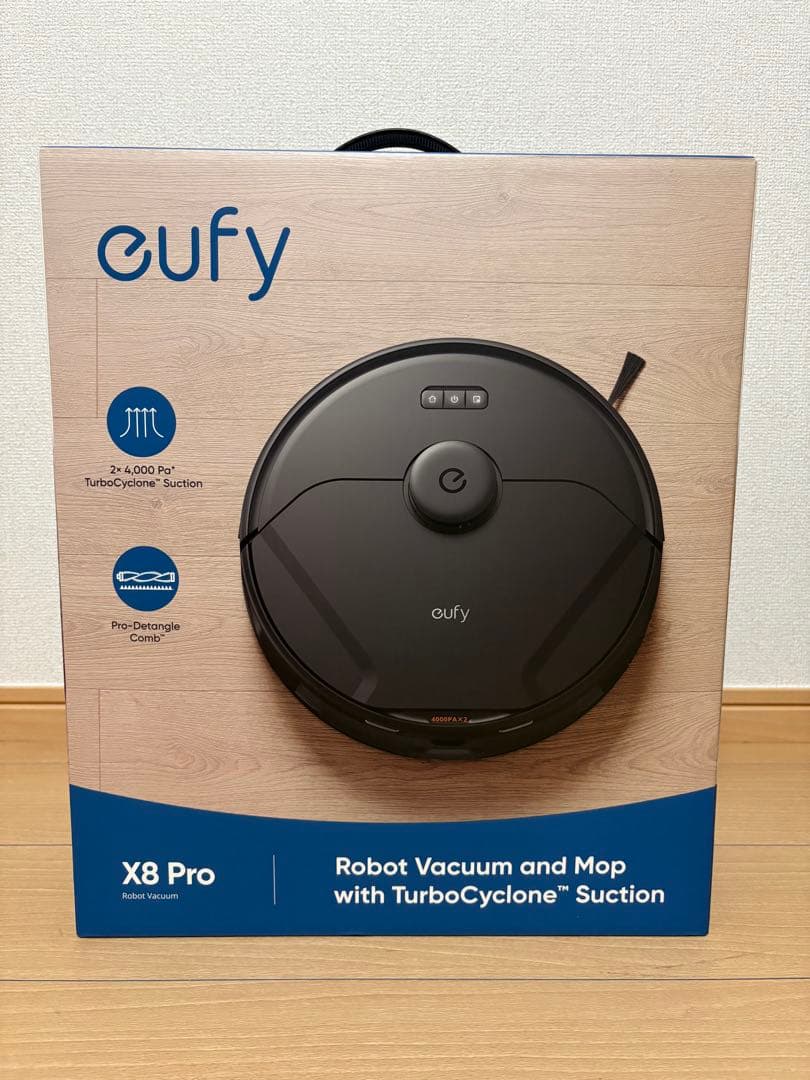 【新品・未開封】Anker Eufy X8 Pro ロボット掃除機本体