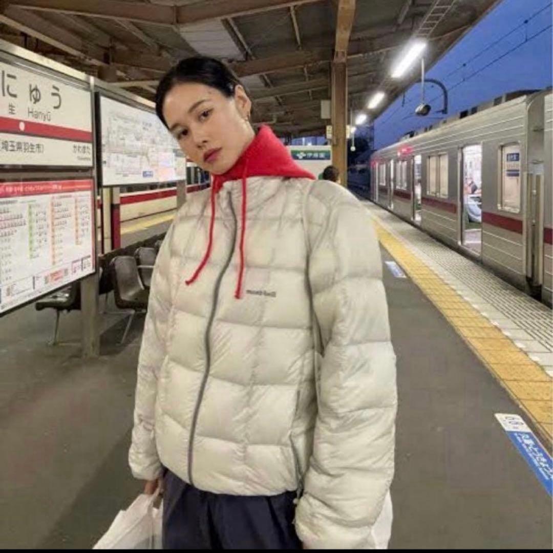 【即完カラー❗️】mont-bell スペリオダウン　　アイボリー　L