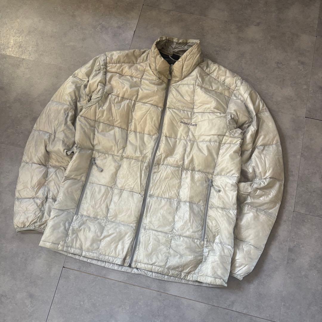 【即完カラー❗️】mont-bell スペリオダウン　　アイボリー　L