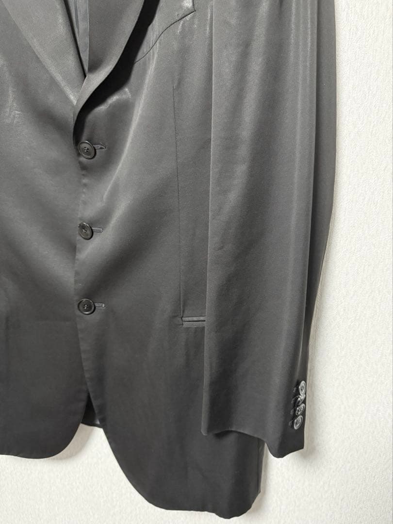 【良シルエット◎】 Giorgio Armani ウールシルク セットアップ