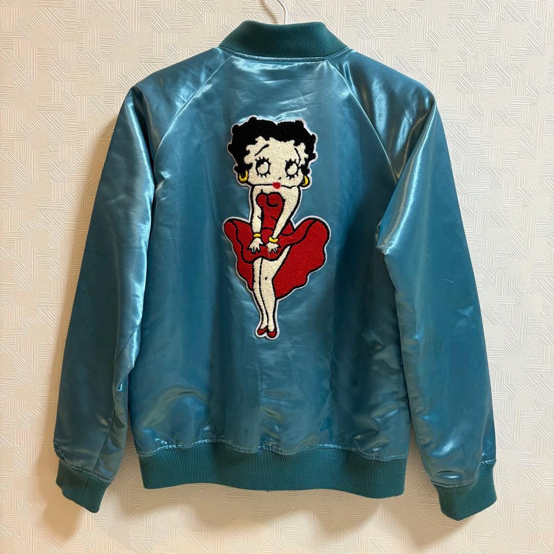 ジャケット・アウター Supreme Betty Boop Satin Club Jacket M