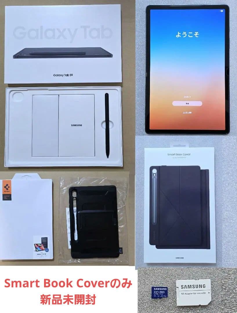 Samsung Galaxy Tab S9 グラファイト ＋ SD 512GB