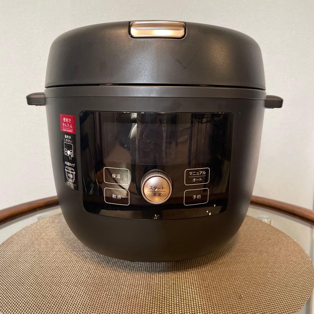 新品！電気圧力鍋/TIGER COK-B400 マットブラック