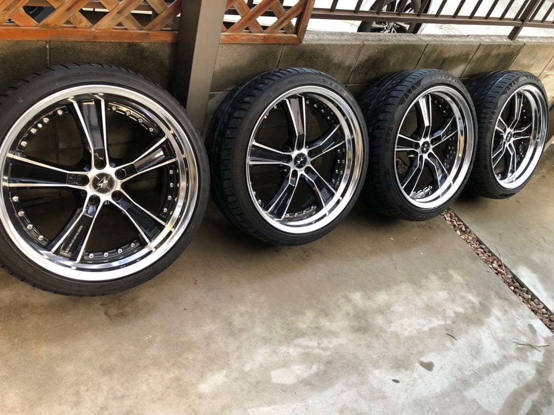 ウェッズ マーベリック 005s段リム 国産タイヤ4本セット