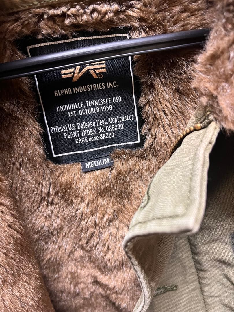 アルファ　n1 n-1 デッキジャケットM