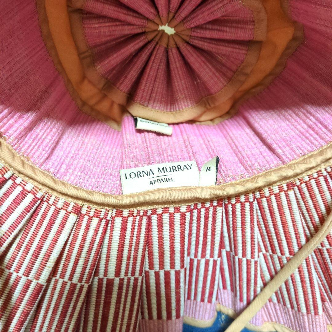 期間限定値下げ　Lorna Murray Mサイズ 麦わら帽子 ピンク