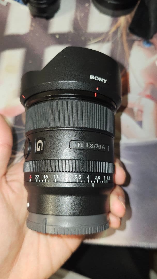 Sony FE 1.8/20 G 単焦点レンズ