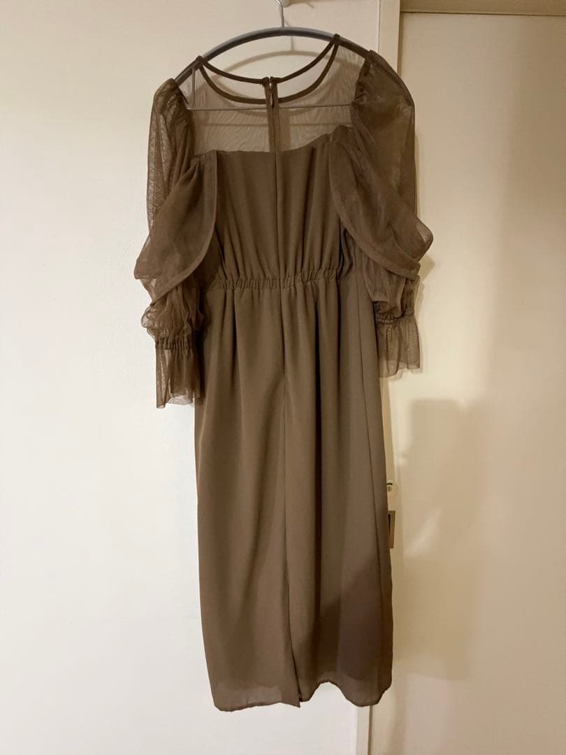 alto オケージョンドレス　アッシュブラウン