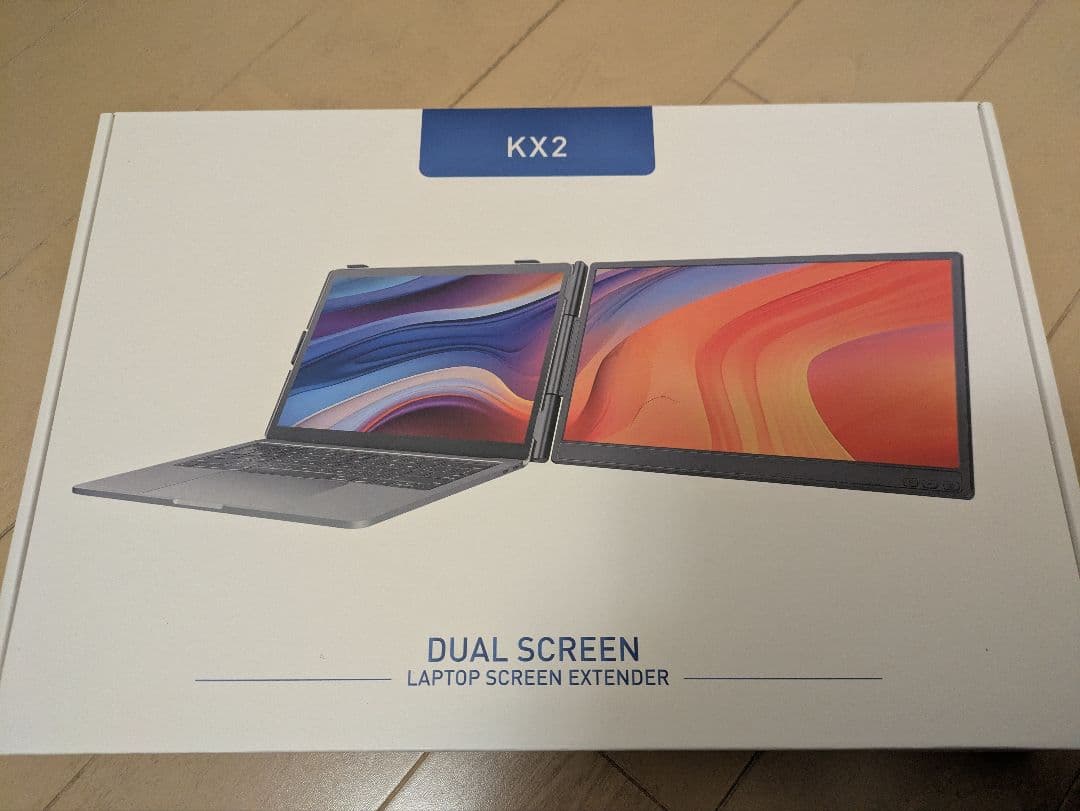 KX2 デュアルスクリーン ノートパソコン用スクリーンエクステンダー